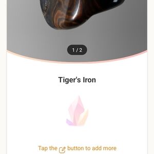 Tiger's Iron Polished Stone